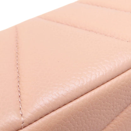 CHANEL シャネル チェーンショルダー マトラッセ シルバー金具 ショルダーバッグ グレインド カーフスキン レディース 中古