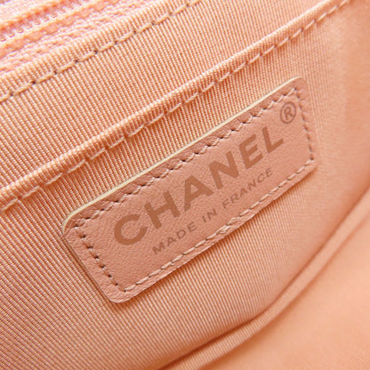 CHANEL シャネル チェーンショルダー マトラッセ シルバー金具 ショルダーバッグ グレインド カーフスキン レディース 中古