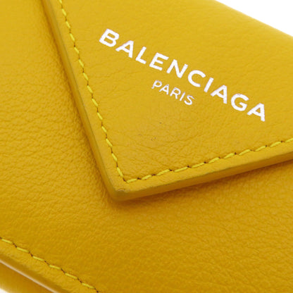 BALENCIAGA バレンシアガ 391446 コンパクトウォレット ペーパー 二つ折り財布（小銭入れあり） カーフ レディース 中古