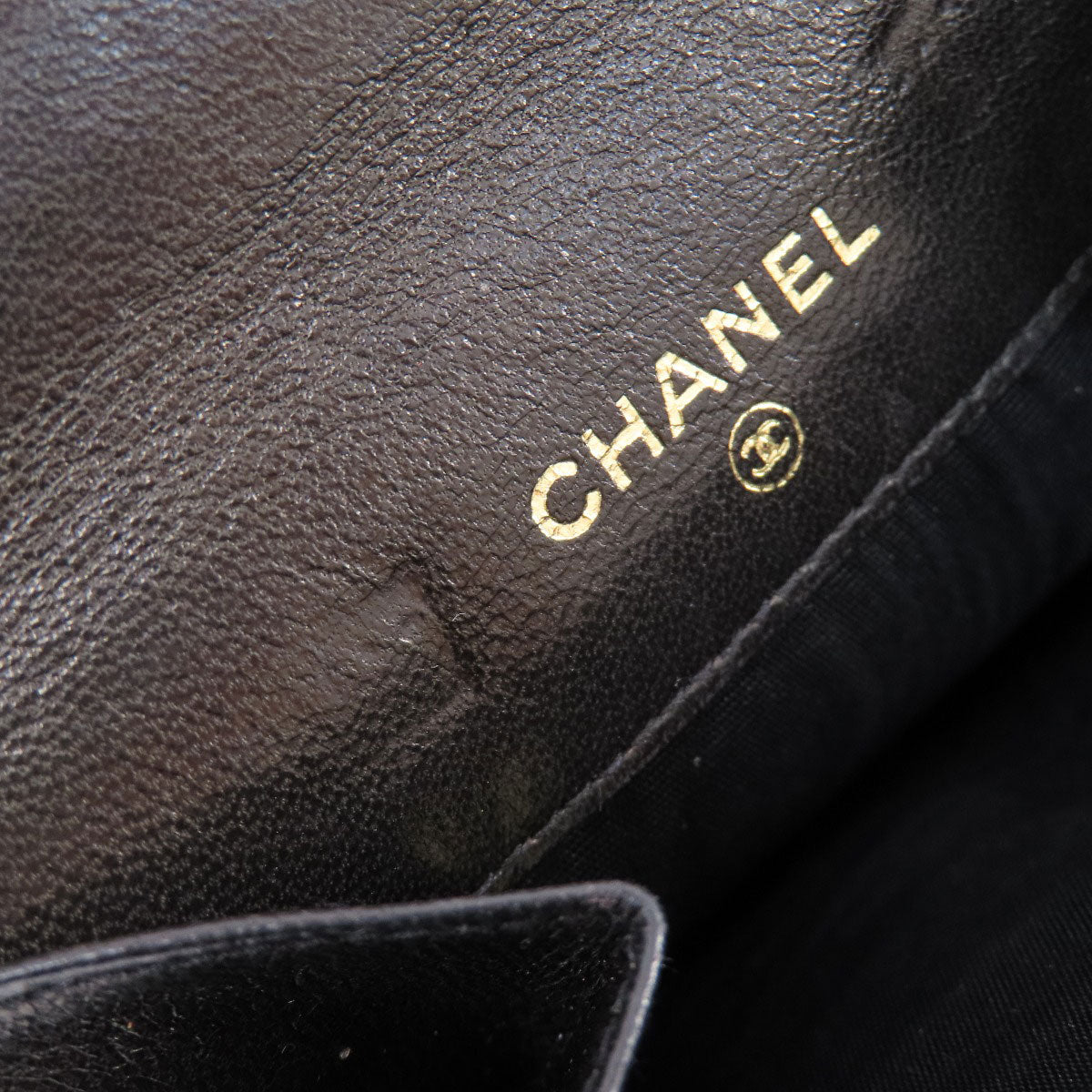 CHANEL シャネル ココマーク コインケース ラムスキン レディース 中古