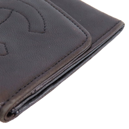 CHANEL シャネル ココマーク コインケース ラムスキン レディース 中古