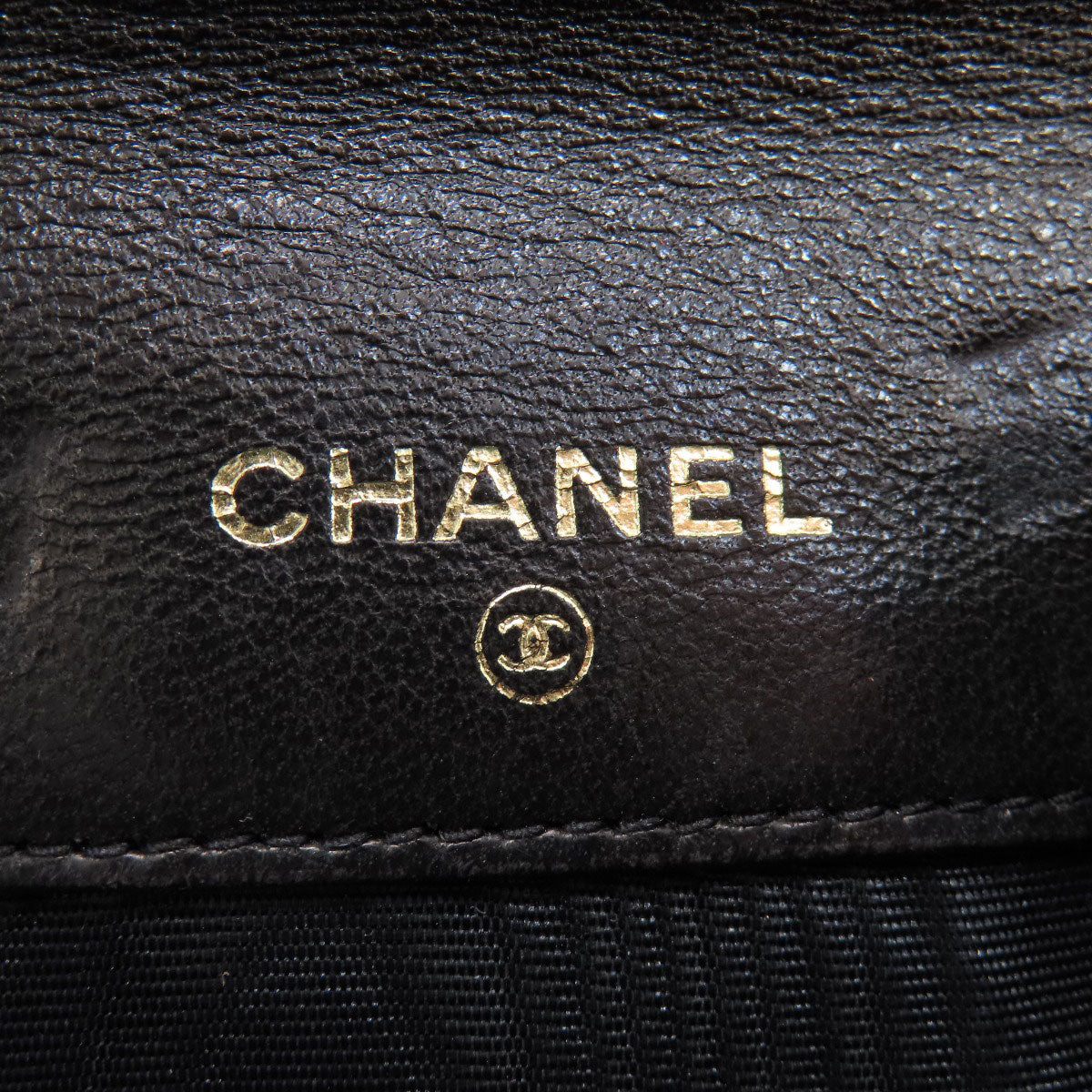 CHANEL シャネル ココマーク コインケース ラムスキン レディース 中古