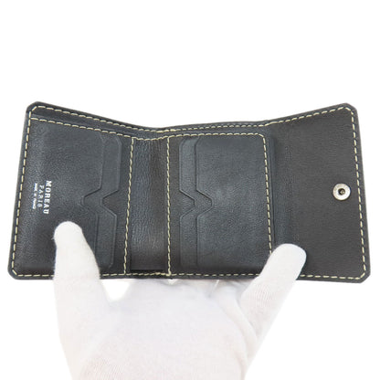 SELECT WALLET セレクトウォレット モロー・パリ Wホック 二つ折り財布（小銭入れあり） レザー レディース 中古