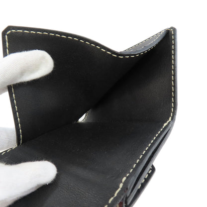 SELECT WALLET セレクトウォレット モロー・パリ Wホック 二つ折り財布（小銭入れあり） レザー レディース 中古