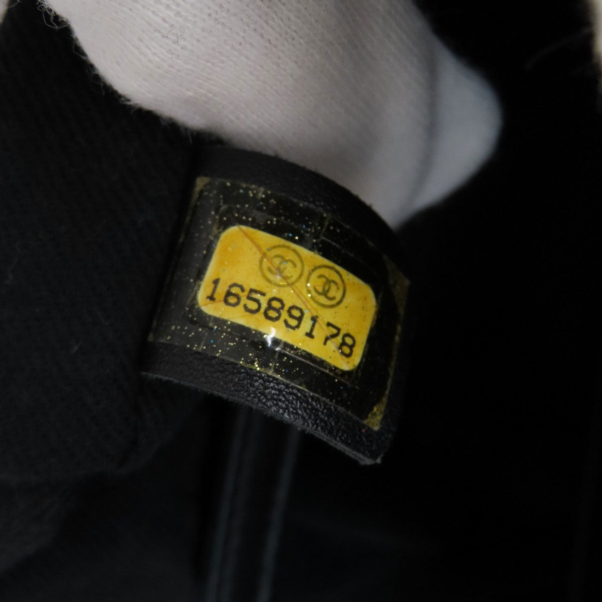 CHANEL シャネル ココマーク マトラッセ シルバー金具 トートバッグ ソフト グレインド カーフスキン レディース 中古