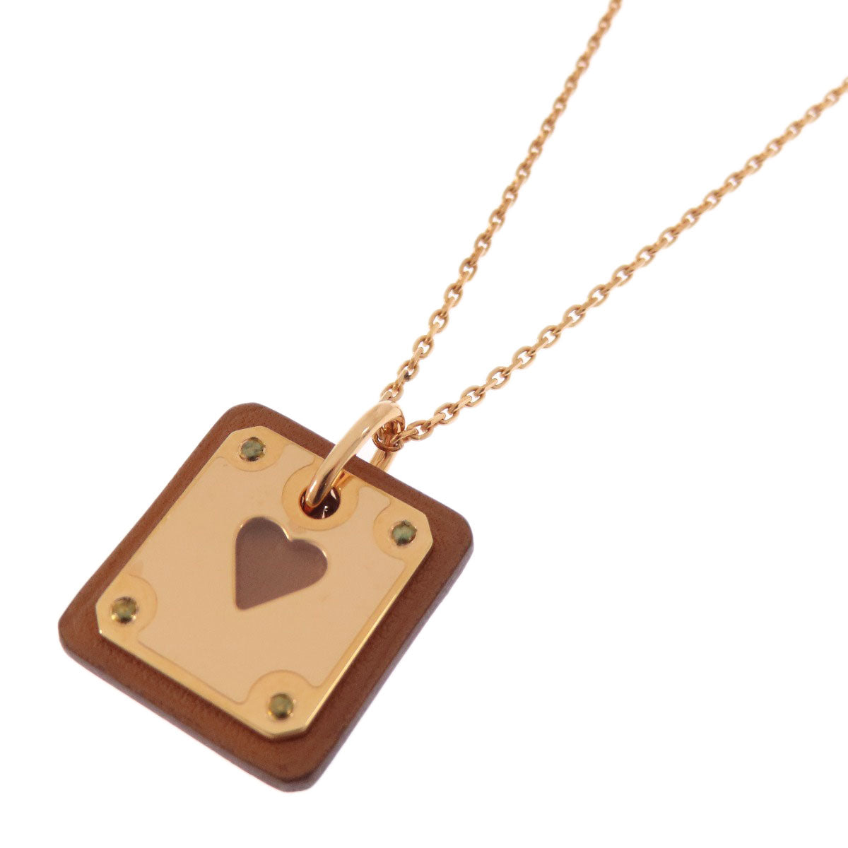 HERMES エルメス アス ドゥクール PM ネックレス GP レディース 中古