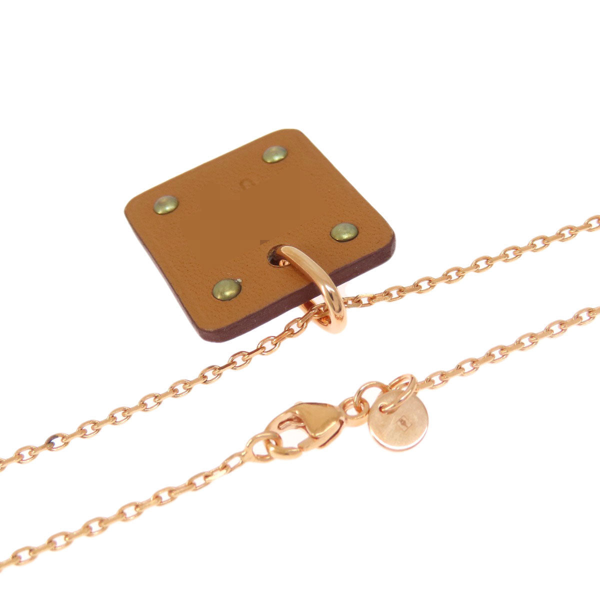 HERMES エルメス アス ドゥクール PM ネックレス GP レディース 中古