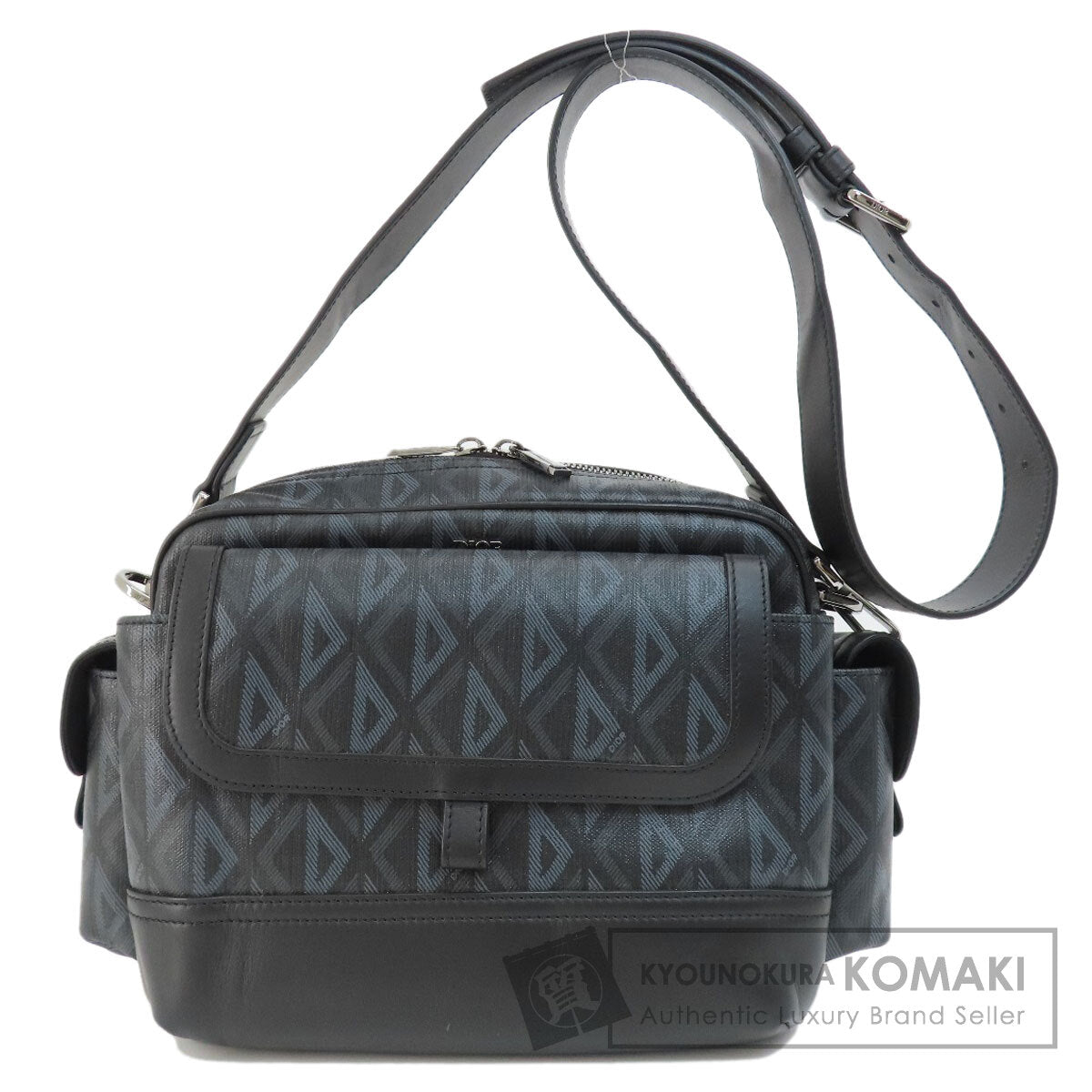 CHRISTIAN DIOR クリスチャンディオール ヒット ザ ロード トートバッグ PVC レディース 中古