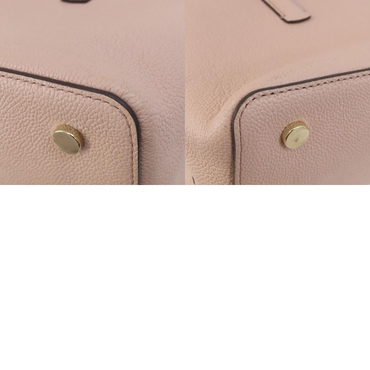 kate spade ケイトスペード ロゴ 2WAY ハンドバッグ レザー レディース 中古