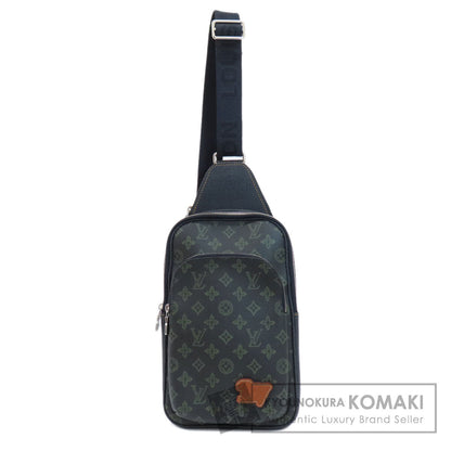LOUIS VUITTON ルイヴィトン M46344 アヴェニュー・スリングバッグ モノグラムレコード ボディバッグ モノグラムキャンバス レディース 中古