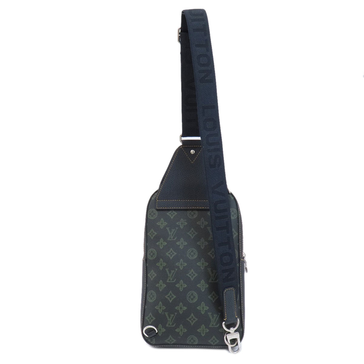 LOUIS VUITTON ルイヴィトン M46344 アヴェニュー・スリングバッグ モノグラムレコード ボディバッグ モノグラムキャンバス レディース 中古
