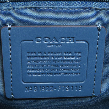 COACH コーチ F73119 シグネチャー 2WAY ハンドバッグ PVC レディース 中古