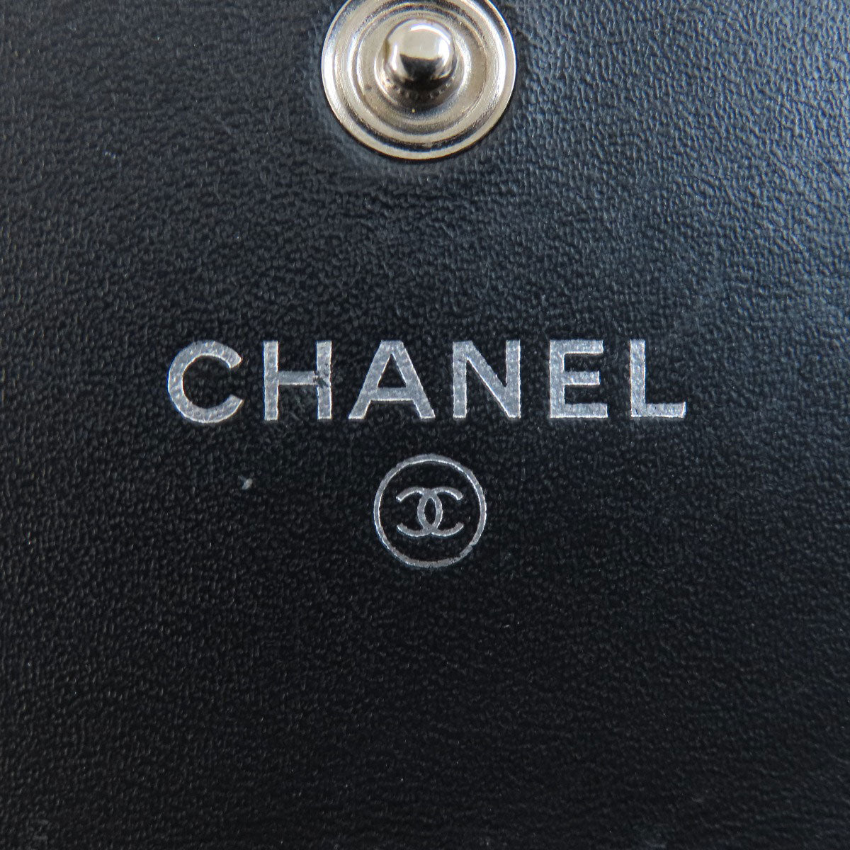 CHANEL シャネル ココマーク シルバー金具 長財布（小銭入れあり） グレインド カーフスキン レディース 中古