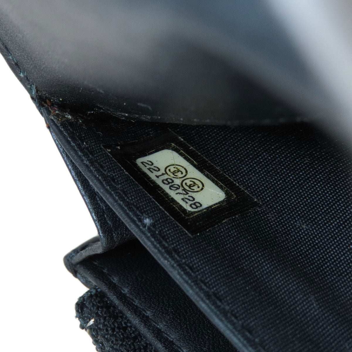 CHANEL シャネル ココマーク シルバー金具 長財布（小銭入れあり） グレインド カーフスキン レディース 中古