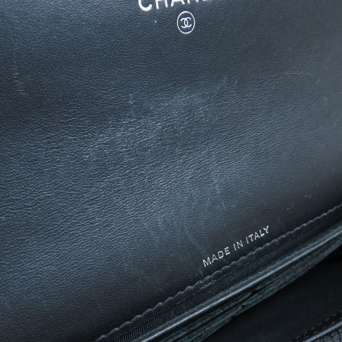 CHANEL シャネル ココマーク シルバー金具 長財布（小銭入れあり） グレインド カーフスキン レディース 中古