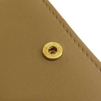 GUCCI グッチ 456126 パイソン ロゴ金具 コンパクトサイフ 二つ折り財布（小銭入れあり） パイソン レディース 中古
