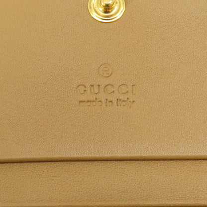 GUCCI グッチ 456126 パイソン ロゴ金具 コンパクトサイフ 二つ折り財布（小銭入れあり） パイソン レディース 中古