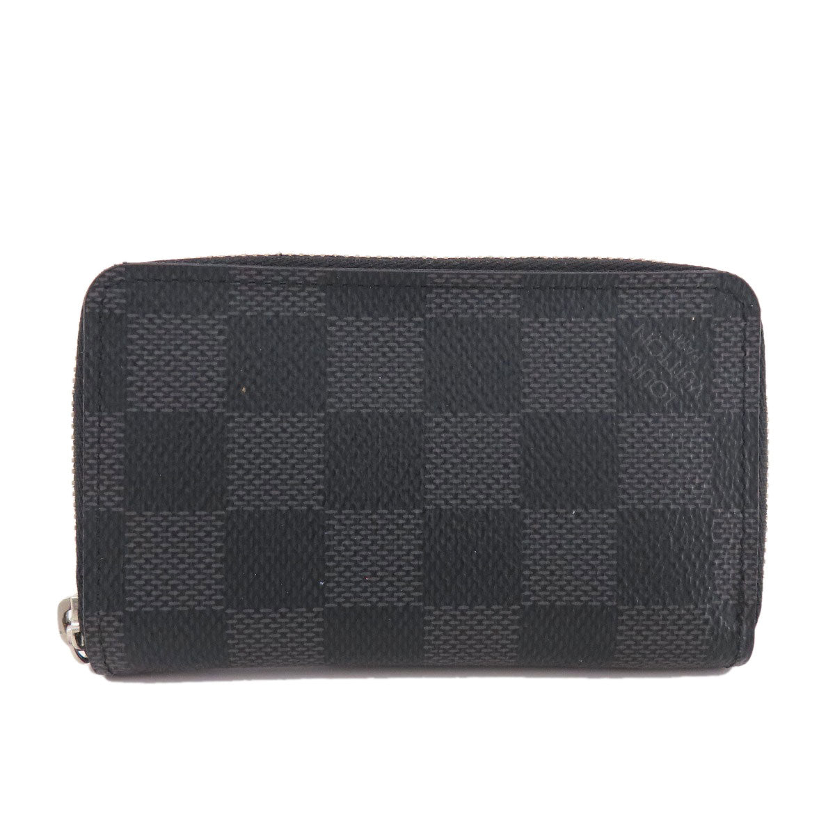 LOUIS VUITTON ルイヴィトン N63076 ジッピー・コインパース ダミエ グラフィット コインケース ダミエキャンバス メンズ 中古