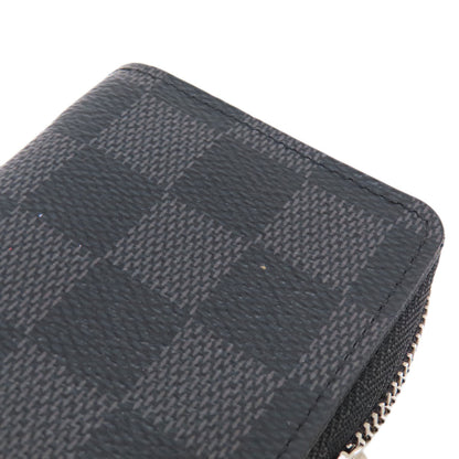 LOUIS VUITTON ルイヴィトン N63076 ジッピー・コインパース ダミエ グラフィット コインケース ダミエキャンバス メンズ 中古