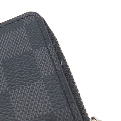 LOUIS VUITTON ルイヴィトン N63076 ジッピー・コインパース ダミエ グラフィット コインケース ダミエキャンバス メンズ 中古
