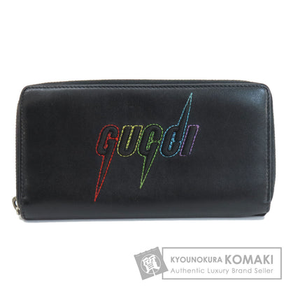 GUCCI グッチ 597677 エンブリロイダリー 長財布（小銭入れあり） レザー レディース 中古