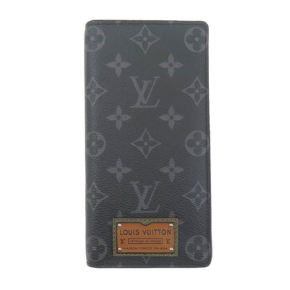 LOUIS VUITTON ルイヴィトン M69260 ポルトフォイユ・ブラザ ガストンラベル モノグラムエクリプス 長財布（小銭入れあり） モノグラムエクリプス メンズ 中古