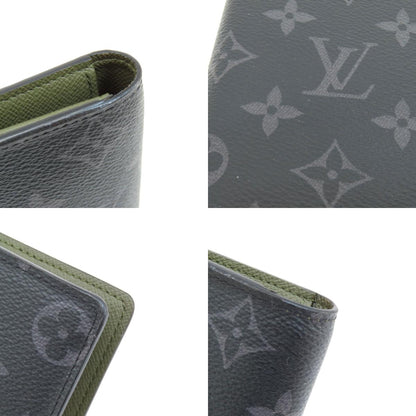 LOUIS VUITTON ルイヴィトン M69260 ポルトフォイユ・ブラザ ガストンラベル モノグラムエクリプス 長財布（小銭入れあり） モノグラムエクリプス メンズ 中古