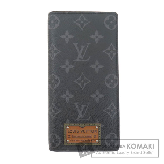 LOUIS VUITTON ルイヴィトン M69260 ポルトフォイユ・ブラザ ガストンラベル モノグラムエクリプス 長財布（小銭入れあり） モノグラムエクリプス メンズ 中古