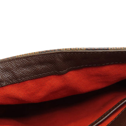 LOUIS VUITTON ルイヴィトン N51260 ミュゼットサルサショート ダミエ エベヌ ショルダーバッグ ダミエキャンバス レディース 中古