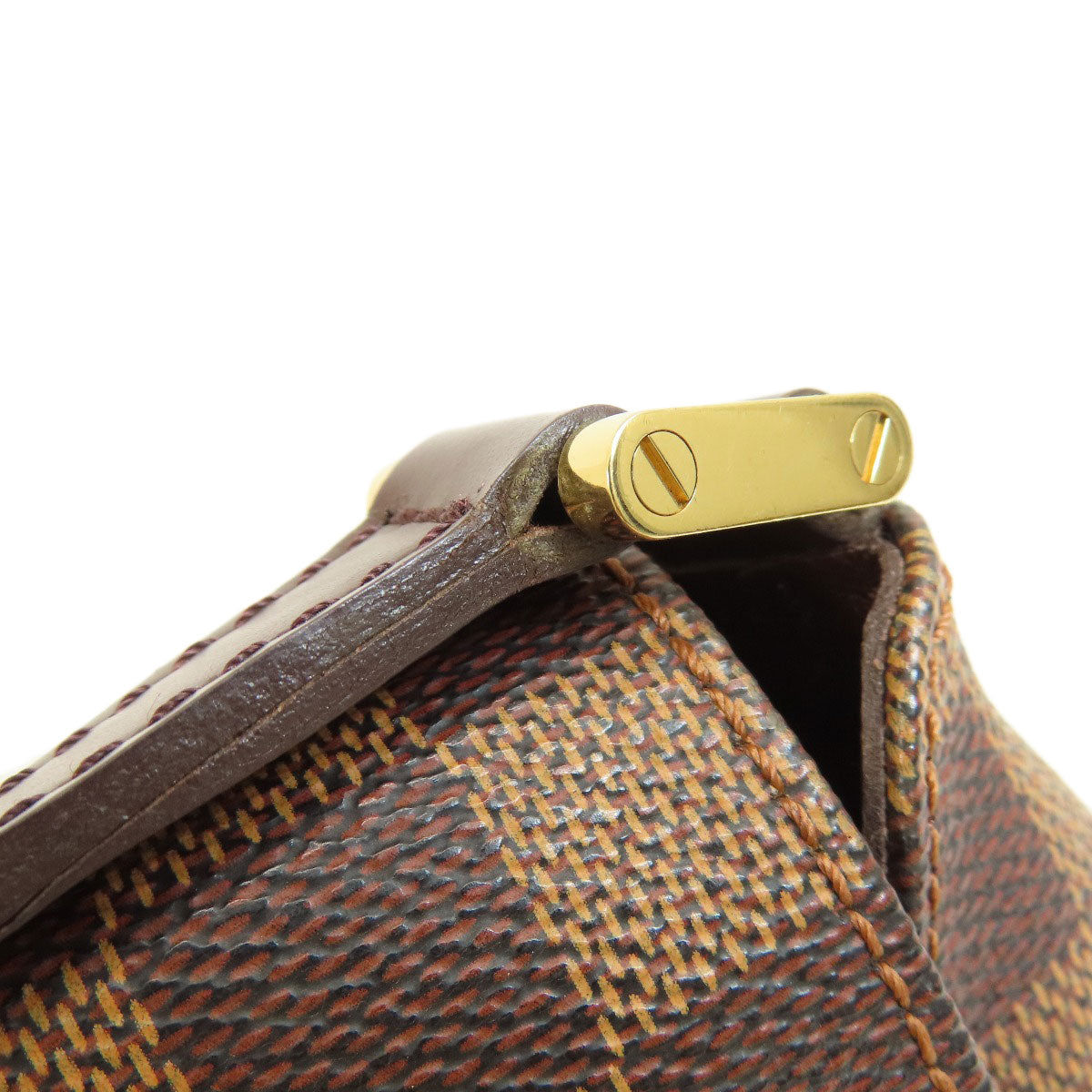 LOUIS VUITTON ルイヴィトン N51260 ミュゼットサルサショート ダミエ エベヌ ショルダーバッグ ダミエキャンバス レディース 中古