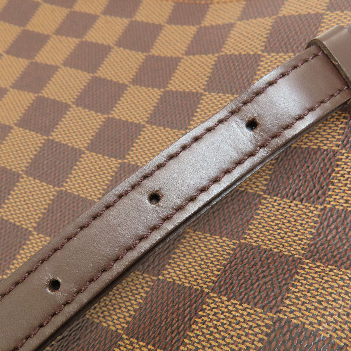 LOUIS VUITTON ルイヴィトン N51260 ミュゼットサルサショート ダミエ エベヌ ショルダーバッグ ダミエキャンバス レディース 中古