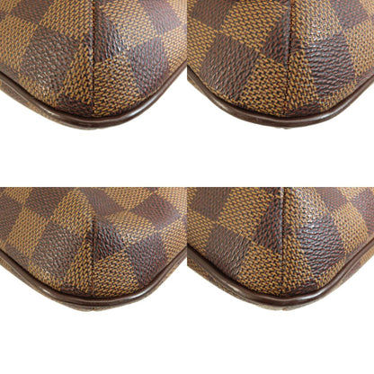 LOUIS VUITTON ルイヴィトン N51260 ミュゼットサルサショート ダミエ エベヌ ショルダーバッグ ダミエキャンバス レディース 中古