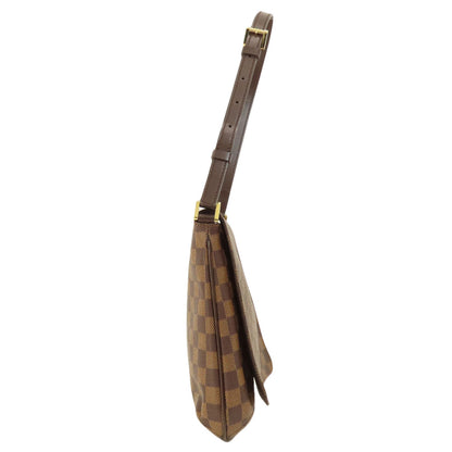 LOUIS VUITTON ルイヴィトン N51260 ミュゼットサルサショート ダミエ エベヌ ショルダーバッグ ダミエキャンバス レディース 中古