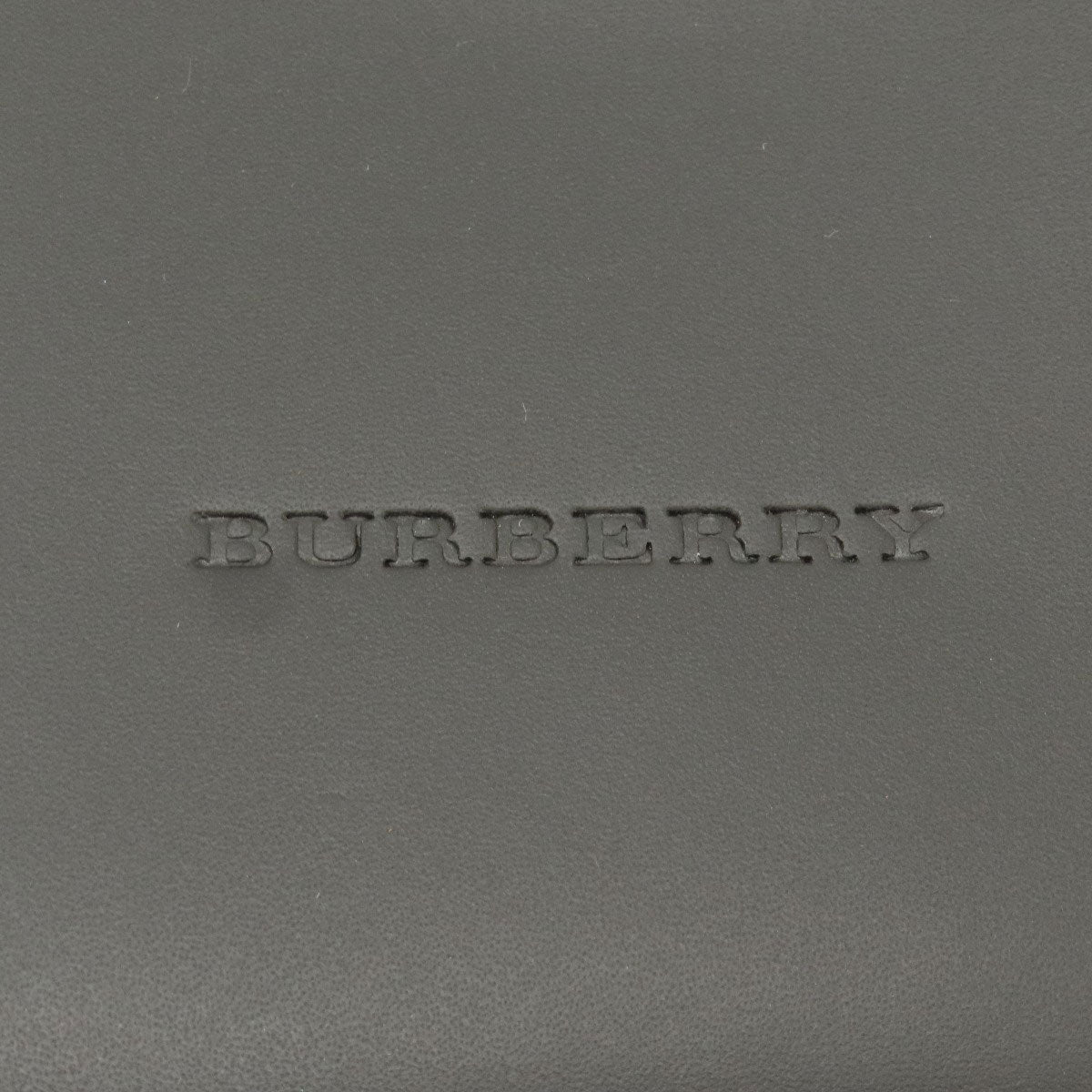 BURBERRY バーバリー ロゴ金具 ハンドバッグ レザー レディース 中古