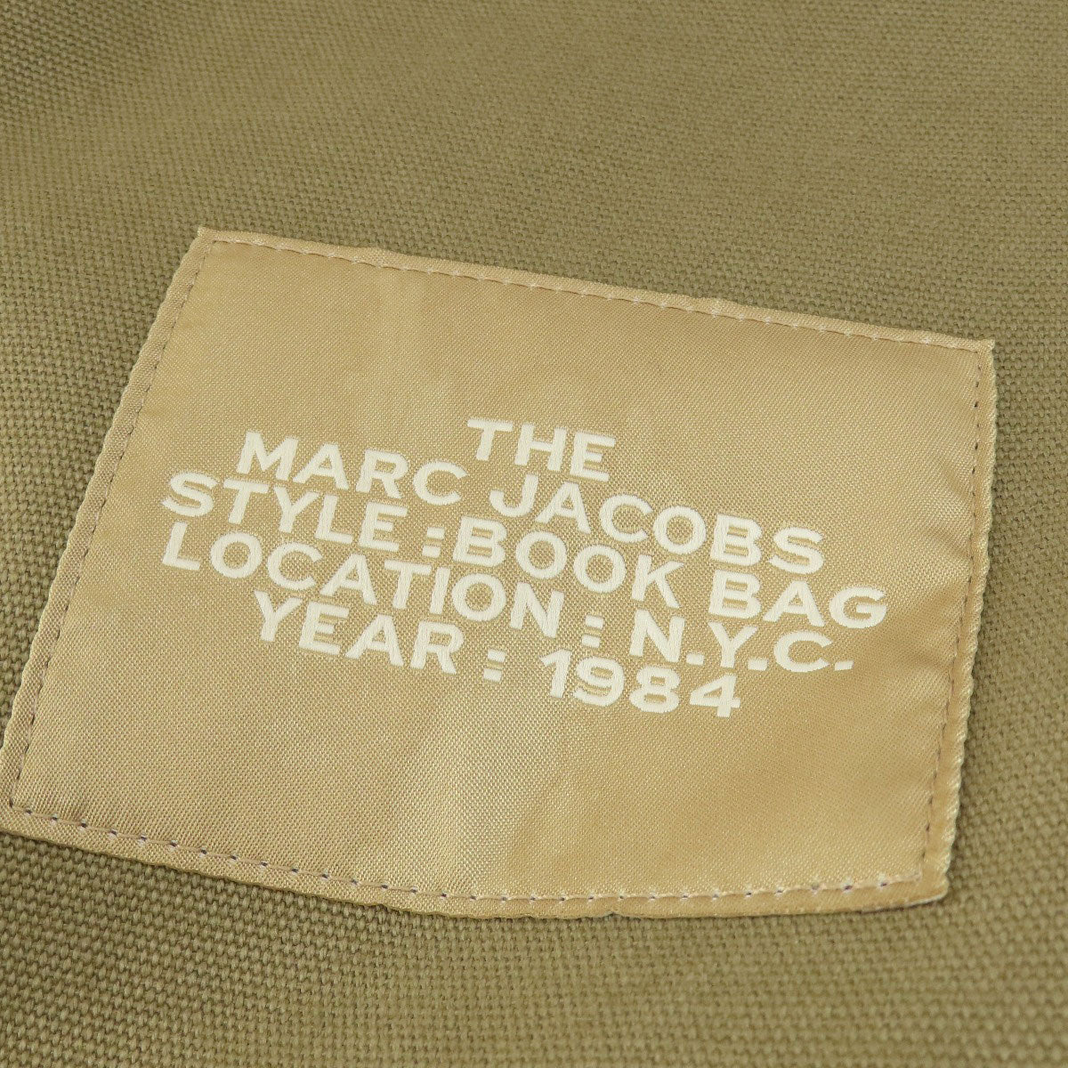 MARC JACOBS マーク・ジェイコブス ザブックバッグ ショルダーバッグ キャンバス レディース 中古
