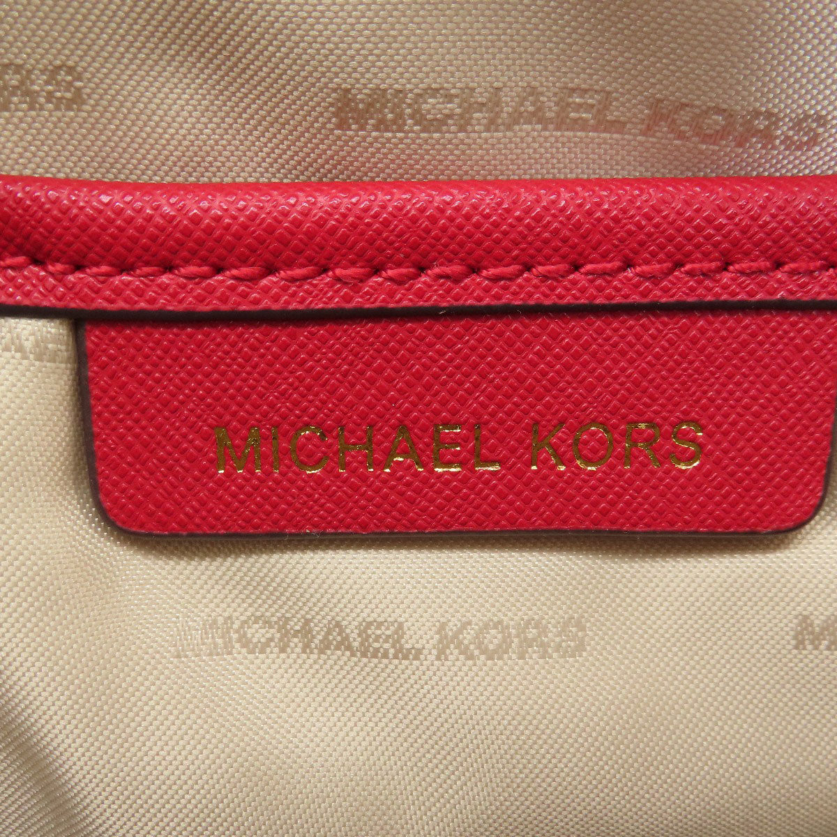 Michael Kors マイケルコース ロゴ ショルダーバッグ レザー レディース 中古