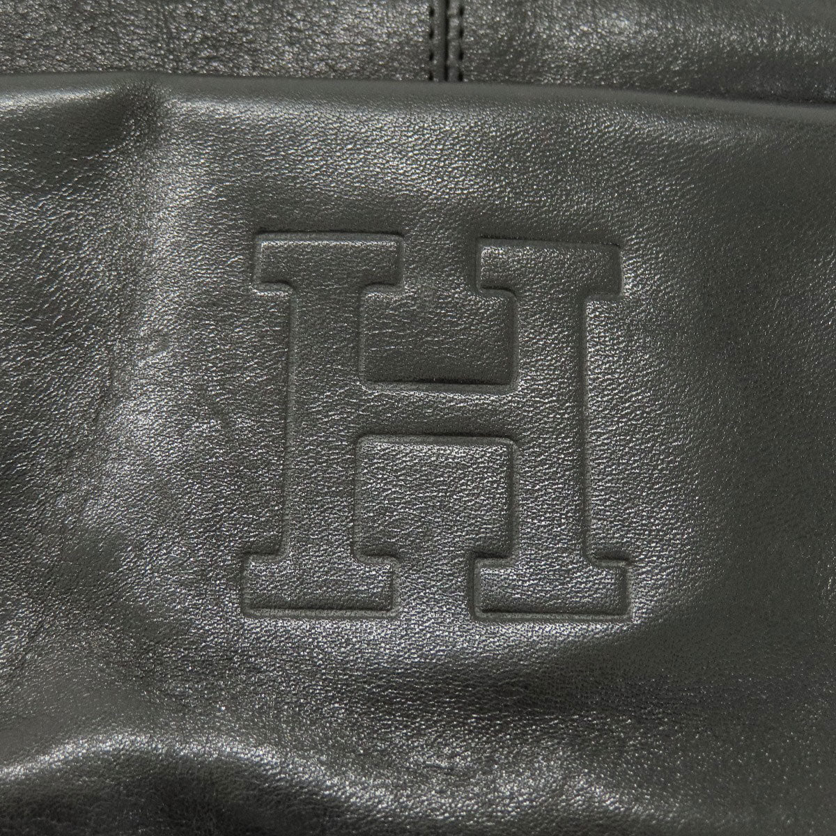 HIROFU ヒロフ ロゴ リュック・デイパック レザー レディース 中古