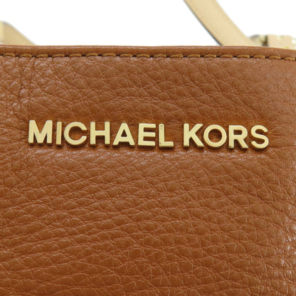 Michael Kors マイケルコース ロゴ ハンドバッグ レザー レディース 中古