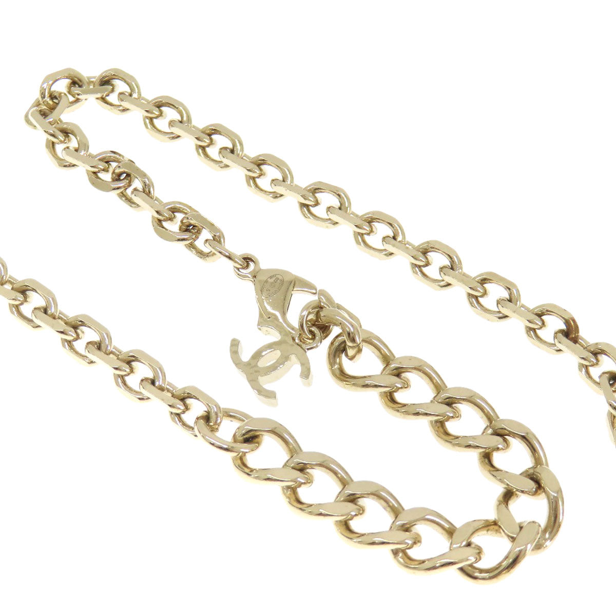 CHANEL シャネル ボトルネックレス ココマーク ネックレス 金属製 レディース 中古