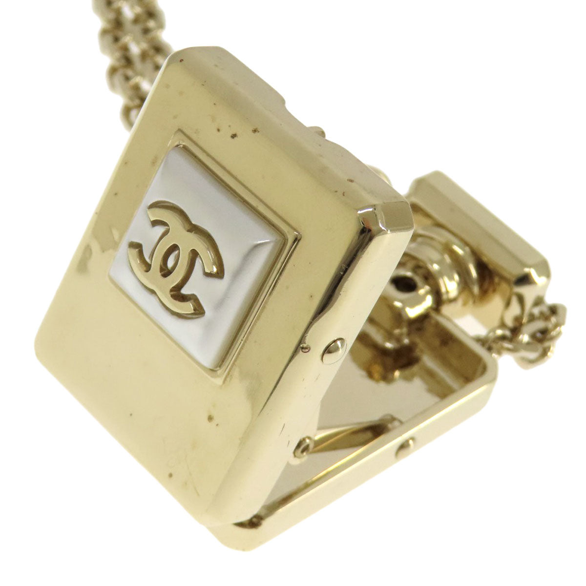 CHANEL シャネル ボトルネックレス ココマーク ネックレス 金属製 レディース 中古