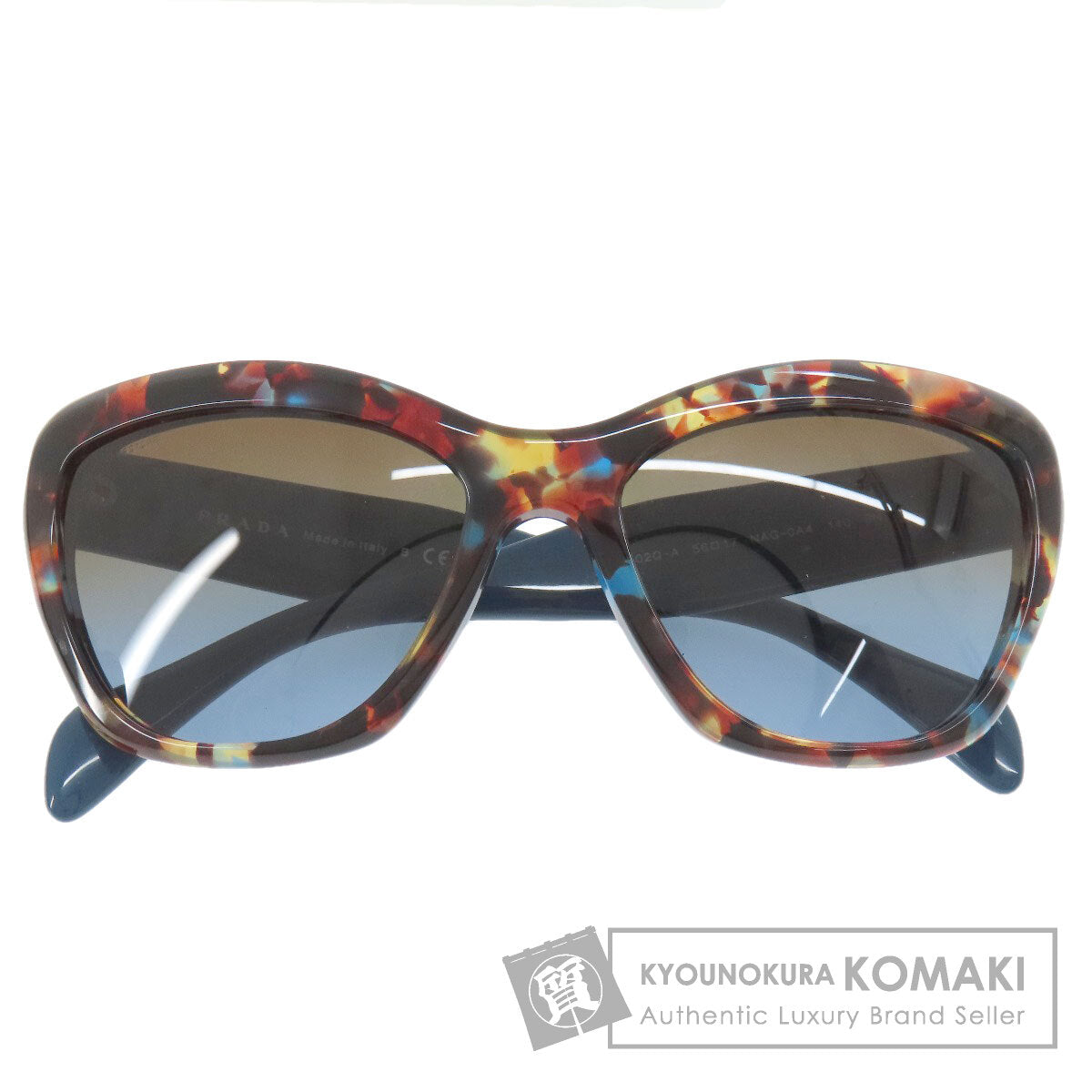 PRADA プラダ ロゴ サングラス プラスティック レディース 中古