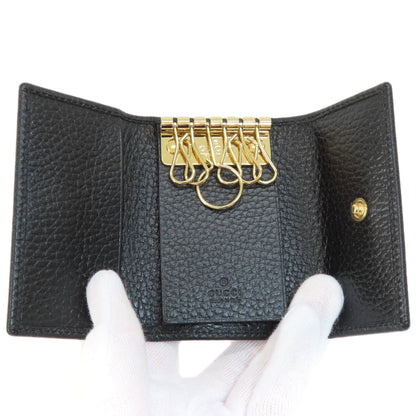 GUCCI グッチ 456118 GGマーモント キーケース レザー レディース 中古