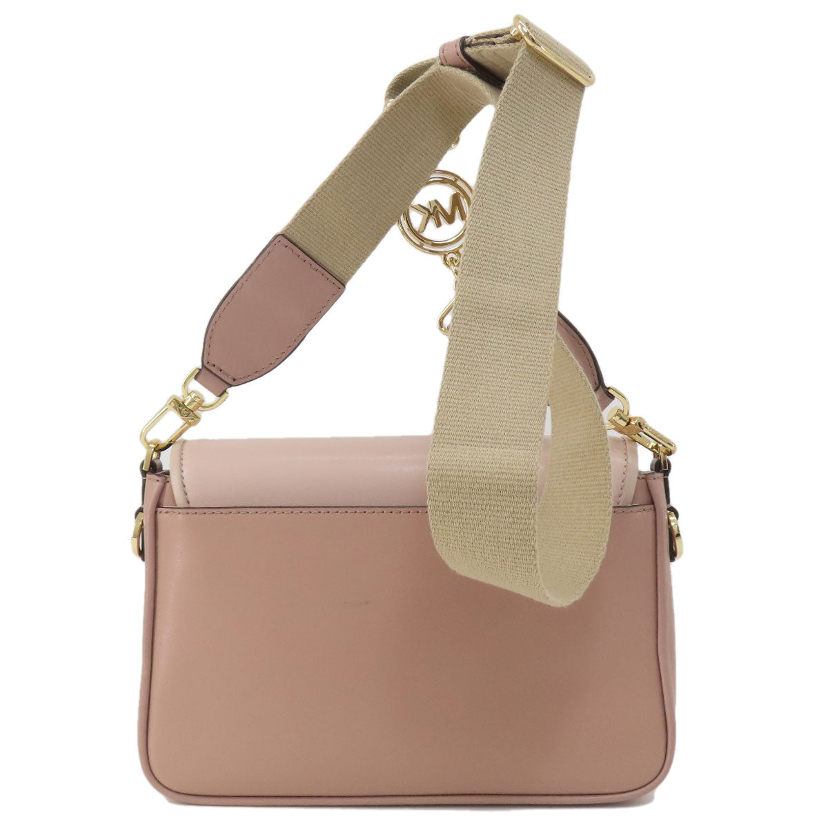 Michael Kors マイケルコース ロゴ ショルダーバッグ レザー レディース 中古