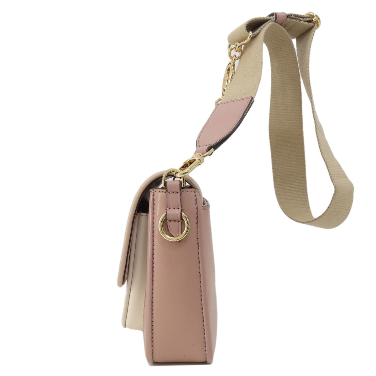 Michael Kors マイケルコース ロゴ ショルダーバッグ レザー レディース 中古