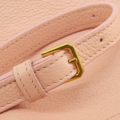 BURBERRY バーバリー バケットバッグ 2WAY ショルダーバッグ レザー レディース 中古