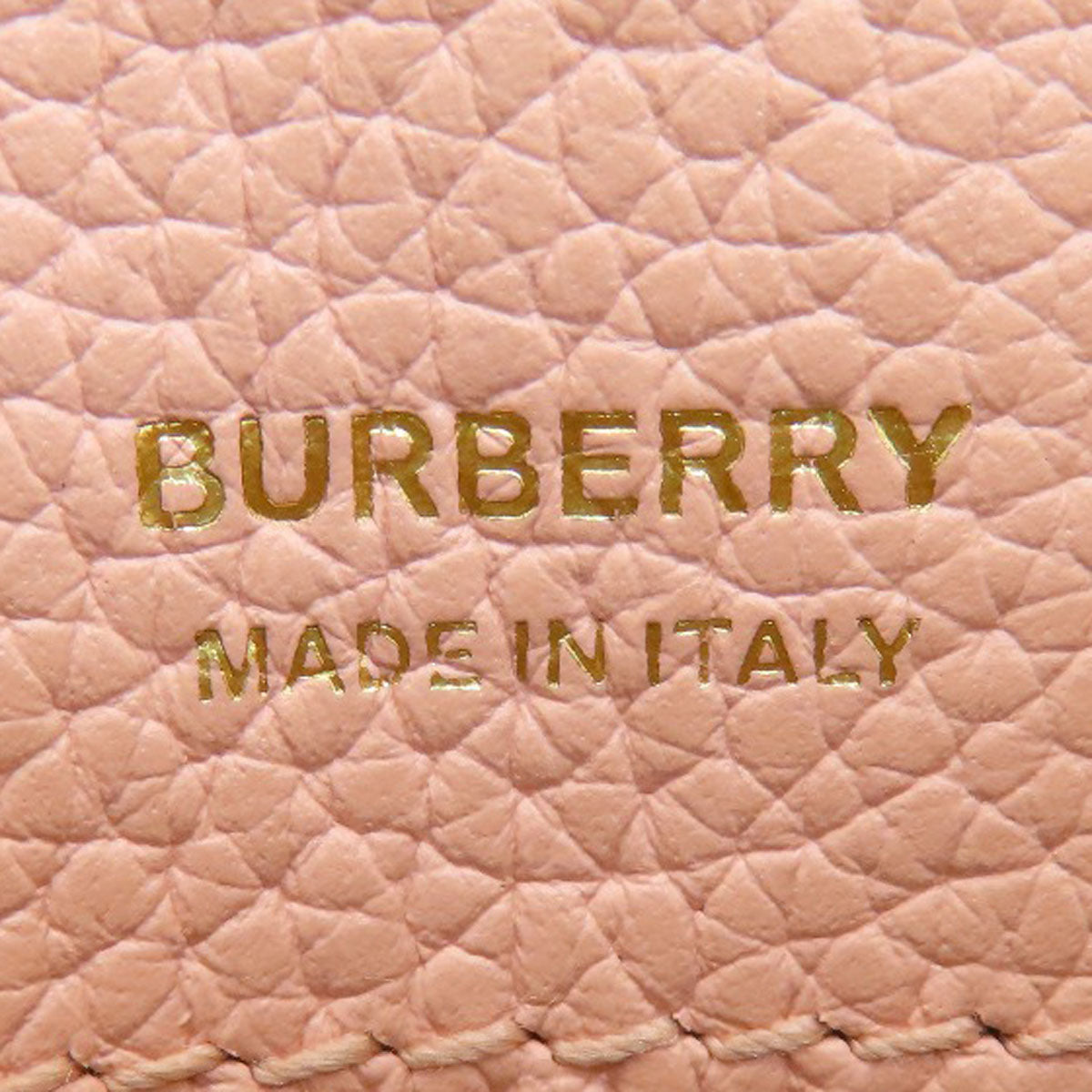 BURBERRY バーバリー バケットバッグ 2WAY ショルダーバッグ レザー レディース 中古
