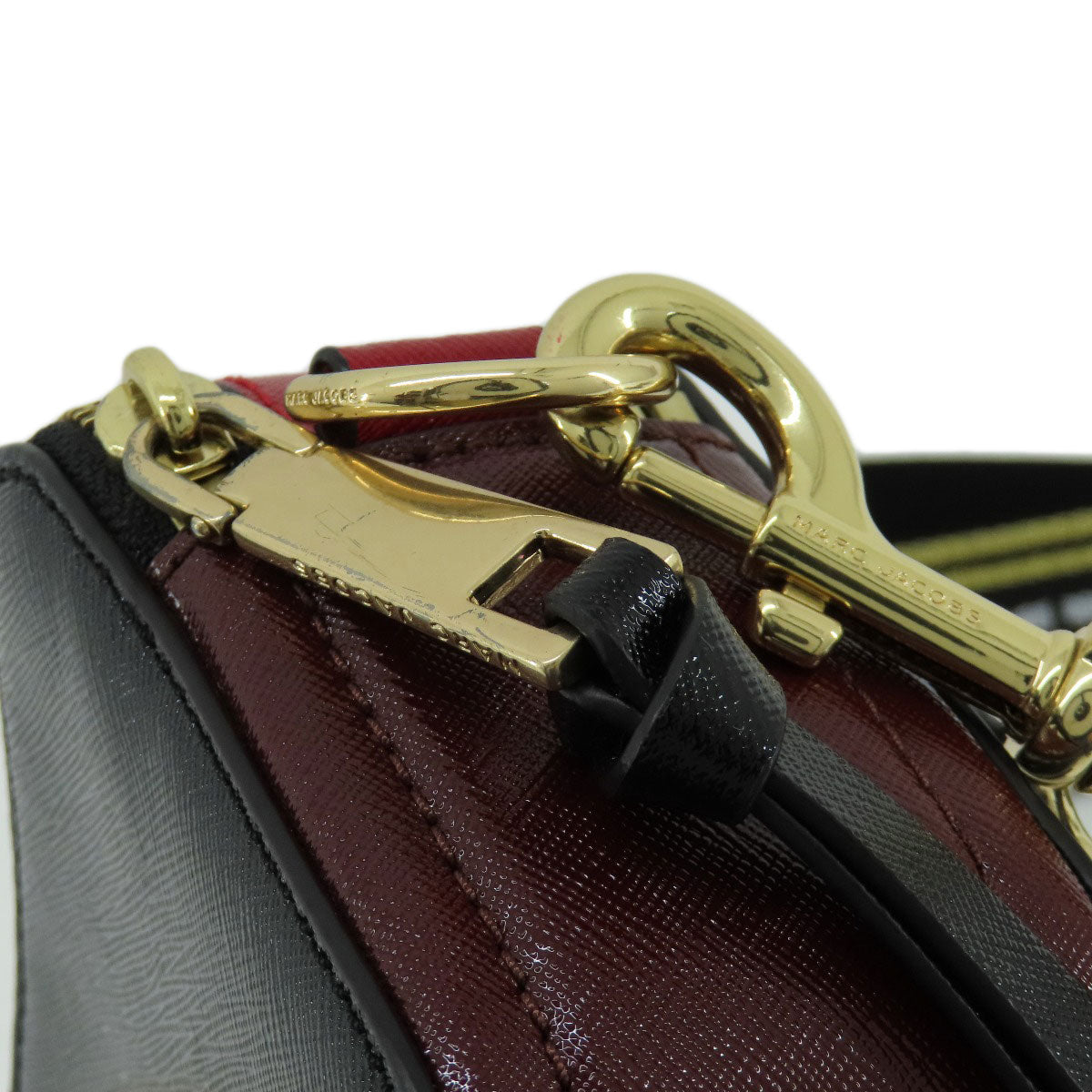 MARC JACOBS マーク・ジェイコブス スナップショット ダブルJ ショルダーバッグ PVC レディース 中古
