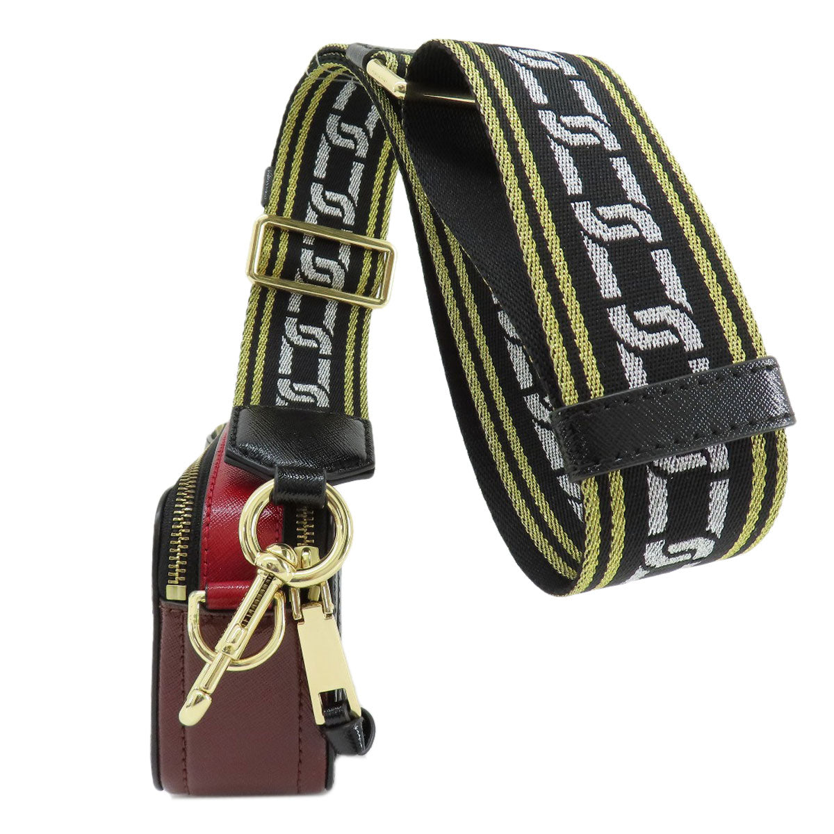 MARC JACOBS マーク・ジェイコブス スナップショット ダブルJ ショルダーバッグ PVC レディース 中古