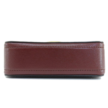 MARC JACOBS マーク・ジェイコブス スナップショット ダブルJ ショルダーバッグ PVC レディース 中古