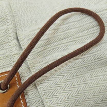 HERMES エルメス フールビ20 化粧ポーチ トワルシェブロン レディース 中古